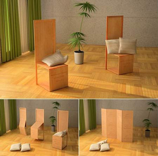 17 món nội thất đa năng cho những căn phòng vỏn vẹn 10m² 1 17 mon noi that da nang cho nhung can phong von ven 10m Nội thất đa năng cho những căn phòng diện tích nhỏ