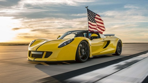 sieu xe hennessey venom gt spyder dat toc do 4275 kmh 1 Hennessey công bố Venom GT Spyder là mui trần nhanh nhất thế giới