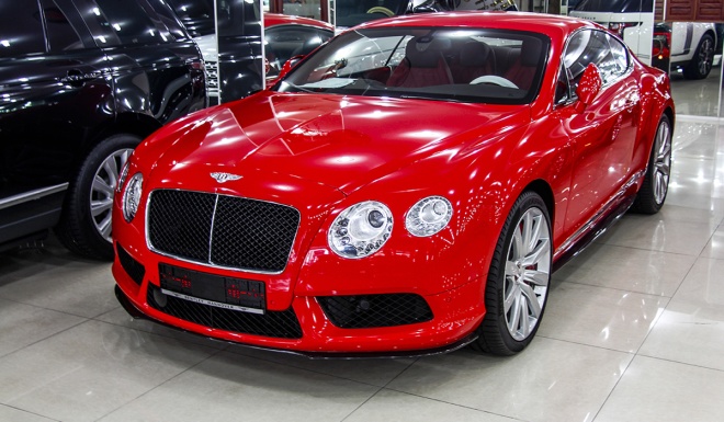 IMG 3791 1470822783 660x0 Bentley Continental GT V8 nổi bật với màu đỏ Dragon và thiết kế nội thất kiểu 2+2