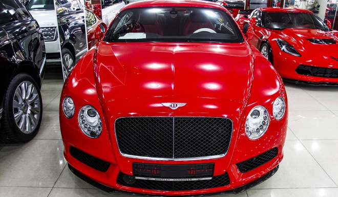 IMG 3792 1470822784 660x0 Bentley Continental GT V8 nổi bật với màu đỏ Dragon và thiết kế nội thất kiểu 2+2