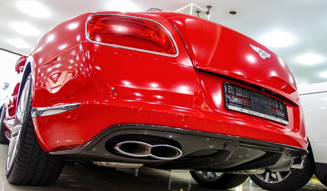 IMG 3801 1470822787 660x0 Bentley Continental GT V8 nổi bật với màu đỏ Dragon và thiết kế nội thất kiểu 2+2