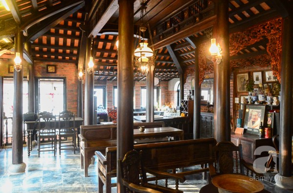 NhaRuong200815 3 600x397 Thiết kế độc đáo nhà rường Huế giữa lòng Hà Nội