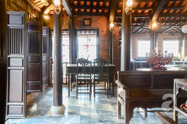 NhaRuong200815 4 600x397 Thiết kế độc đáo nhà rường Huế giữa lòng Hà Nội