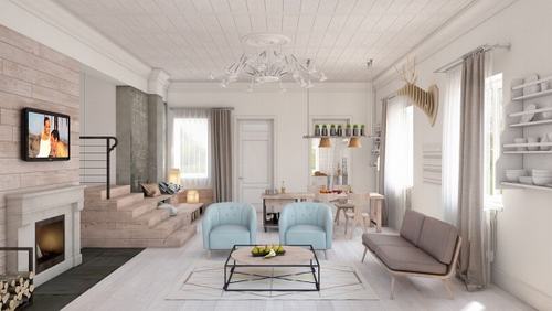 182444baoxaydung image009 Chia sẻ cách bài trí nhà ở khác nhau của một nhà thiết kế