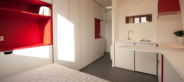 căn hộ nhỏ 2 can ho nho 2 Chiêm ngắm ngất ngây với thiết kế tinh tế của căn hộ vỏn vẹn 16m²