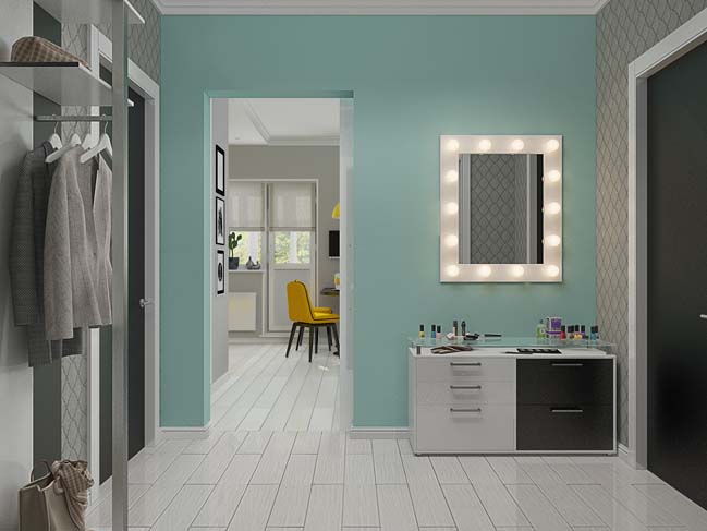 can ho nho dep 07 Tham quan căn hộ nhỏ 43m2 của nữ stylish trẻ