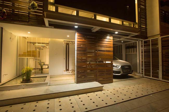 mau thiet ke nha pho dep 3 tang sang trong 02 Cùng nhìn qua mẫu nhà phố đẹp 3 tầng sang trọng
