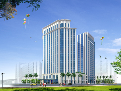 crownplazakhucanho Tổng quan và quy mô tổ hợp Crown Plaza