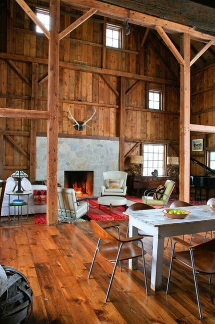 cozy and inviting barn living rooms 54 Ngắm nhìn ngất ngây với bộ sưu tập thiết kế phòng khách