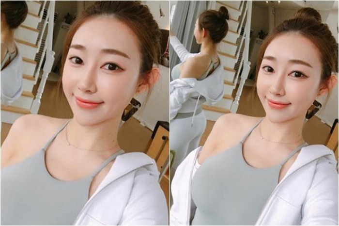 8042475cecc1be7624d24c2b12e7dece Giáo viên yoga Hàn Quốc có sở thích vén áo khoe bụng vì vòng eo quá đẹp